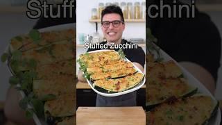 Stuffed Zucchini (vegan or vegetarian)