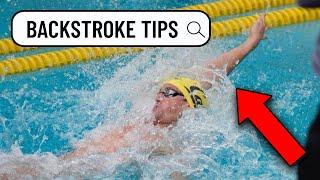 How to master Backstroke Swimming | Tips & Drills from an NCAA Champion