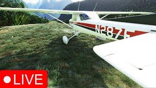 LIVE: Scenic New Zealand Group Flight | Microsoft Flight Simulator