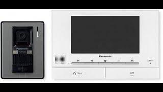Panasonic vdp VL-SV 71 lock key programming || How to define lock key