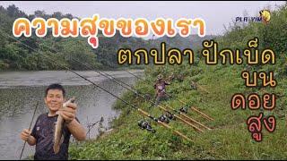 ความสุขของเรา ตกปลา ปักเบ็ด บนดอยสูง (คลิปที่ 385)