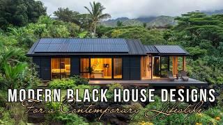 Innovative Modern Black House Designs for a Contemporary Lifestyle