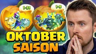 EVENTS, SKINS und PASS ÄNDERUNGEN im CLASHOWEEN MONAT (Clash of Clans)