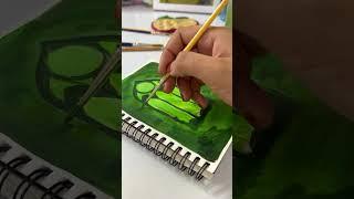 #paintwithme #magical #forest #virgobrushmagic #acrylicpainting #shorts #shortvideo #art #tutorial