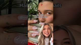 I got the NEW Hailey Bieber nails! 2024