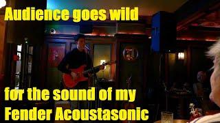 SUN HOT BAND - The Green Dragon Brighton MARLOWE SOLO - FENDER ACOUSTASONIC STRAT - (Official Video)