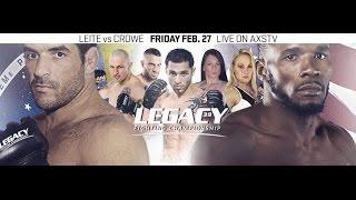 Legacy 39 Prelims: Angel Zamora vs. Bobby Powers