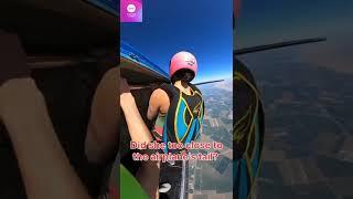 Almost get hit  Skydiving #skydiving #shorts #airplane