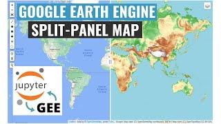 GEE Tutorial 103 - Creating a split-panel map for comparing data side by side