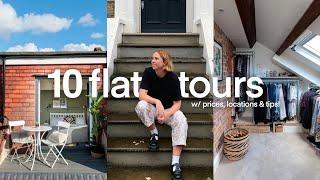 apartment hunting in london | 10 apartment tours w/ prices & tips!