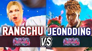 T8  Rangchu (Lidia) vs JeonDDing (Eddy)  Tekken 8 High Level Gameplay