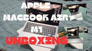 Unboxing MacBook Air M1 Apple Loptop 2024 / Lets do another unboxing  #unboxing #haul #macbook