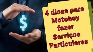 4 dicas para motoboy fazer serviços particulares