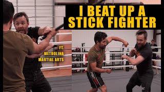 Stick Fighting Isn't Real | How To Use FMA ft. @metrolinamartialarts