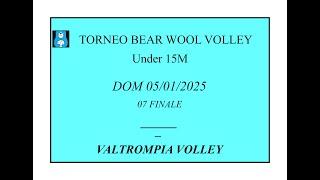 07 TORNEO BEAR WOOL VOLLEY Under 15M