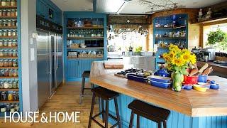 A Colorful and Super-Functional Chef's Kitchen