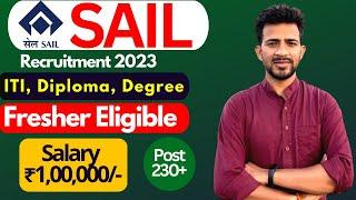 SAIL, Bokaro Steel Plant Recruitment 2023 | Salary ₹1,00,000/-  | SAIL Recruitment 2023 | Freshers