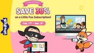 A Special Offer: Save 30% on a 12-Month Subscription | The Offer Expired March. 9 | Little Fox