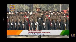 garhwal rifles on rajpath , Republic day prade 2021 #garhwalrifles #uttrakhand #garhwal