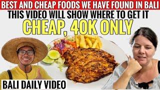 Cheap and good foods in Bali located in Jalan Pattimura Legian Bali