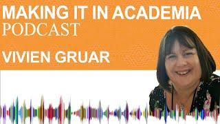 The academic recruiters: departmental administrator Dr Vivien Gruar