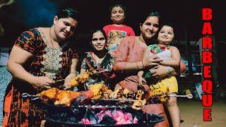 ಫ್ರೆಂಡ್ಸ್ ಜೊತೆ ಪಾರ್ಟಿ Home made Barbeque with Friends | Food Vlogs | Mr and Mrs Kamath