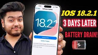 iOS 18.2.1 Review after 3 days on iPhone 15 & iPhone 16Battery drain issues! Should you update?