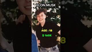 Evolution of Elon Musk #elonmusk #tesla #richlifestyle