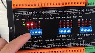 ESP32 24CH IoT Relay Module - A24 Tuya APP demo