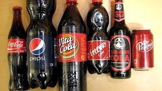 Cola Blind Taste Test - Coke Pepsi LIDL Dr. Pepper Vita Club Mate