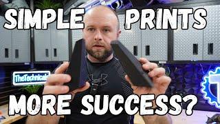 Startup 3D Printing Business Vlog: Simple Prints The Way? Orangestorm Giga ISSUES!!!