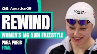 TAI SPRINTS TO TOP SCORE! | Women's 50m Freestyle Para Paris Final | AGB Swimming Championships 2024