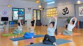 Bài Tập Yoga Mở Hông Và Nghiêng Lườn / Hatha Yoga