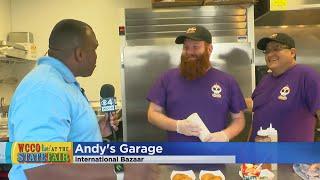 More food at International Bazaar: Andy’s Garage