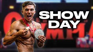 My First Bodybuilding Show | SHOW DAY