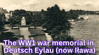 Tannenberg memorial in Deutsch Eylau (today Iława)