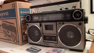 Sanyo M 9990 Boombox De Luxe  Golden 80s 4ever