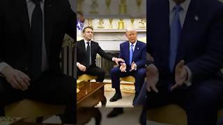 France's Macron Corrects Trump on Europe's Aid to Ukraine
