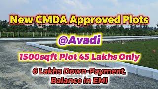 CMDA Approved Plots in Avadi | Villa Plots For Sale in Chennai | 1200sqft Plots in Chennai