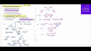 Units and MEasurements NEET 2022 Question on Dimensions