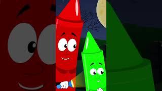 Monster In The Dark #shorts #halloweenrhymes #kidssong #kindergarten #preschool #ytshorts