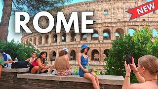 ROME, Italy 4K  WALKING TOUR with SUBTITLED STORY  - walk around Italy