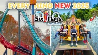 Everything NEW Coming To Six Flags Over Georgia In 2025!