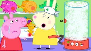 Peppa Pig Visits the Toy Hospital  | Fixing Teddy’s Boo Boo!  | Full Episodes | 10 Minutes