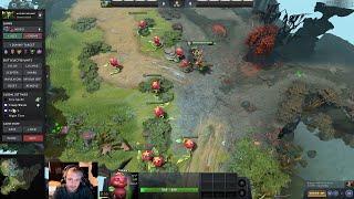 how to micro NP treants using console command explained by Monkeys