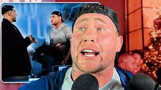 HEATED Darren Till REACTS TO NEAR BRAWL with Tommy Fury & Father at press conference!