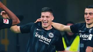 Luka jovic show the world hits talent # scores 5 goals in 30 min