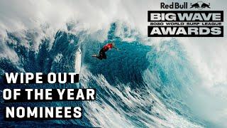 BIG WAVE WIPEOUT OF THE YEAR - NOMINEES!!! | Red Bull Big Wave Awards