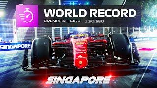 F1 22 - Singapore world record + set up guide