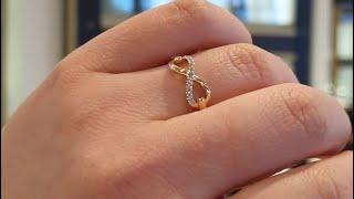 Gold & Diamond Infinity Ring from Rocks Jewellers